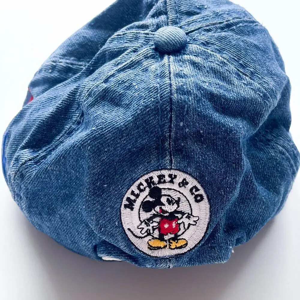 Kids Denim Disney Mickey & Co. Baseball Hat by Fresh Caps